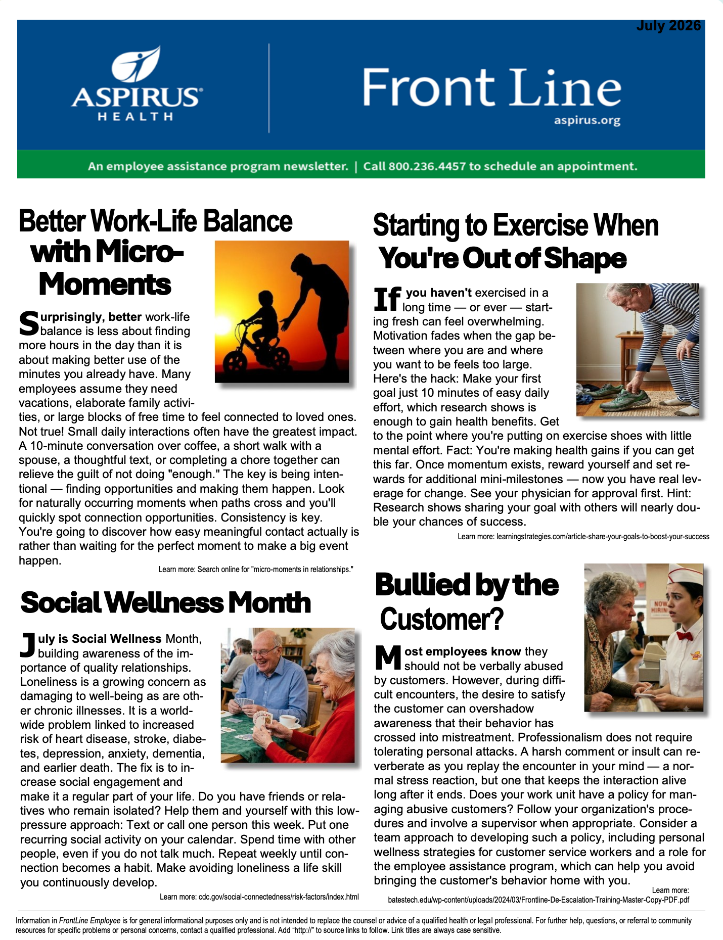 Front Line July 2026